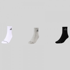 PEAK Mens Fashion Series High Cut Towel Socks